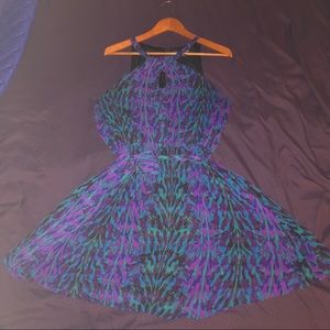 Express Keyhole Party Dress